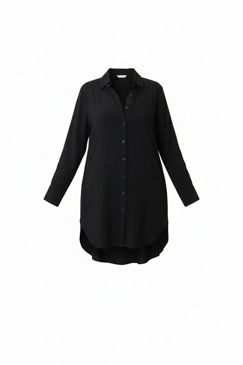 ALWAYS ON TOP MINI DRESS - BLACK