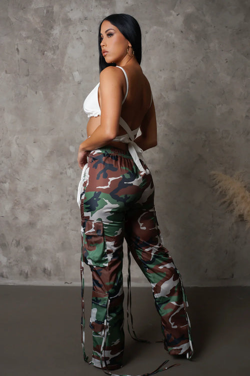 Deep In Thoughts - Camo Pants